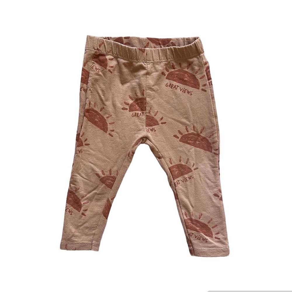 Zara sun print leggings 12-18 months